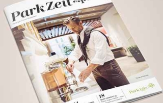 ParkZeit new guest magazine Park Igls Mayr clinic in Tyrol Austria