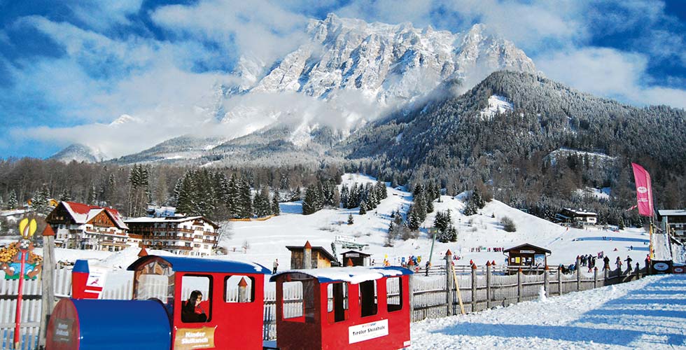 Winter sports destinations Austria South Tyrol