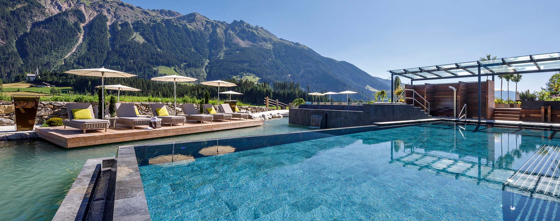 4 star superior spa hotel Italy Plunhof Ridnaun Sterzing South Tyrol