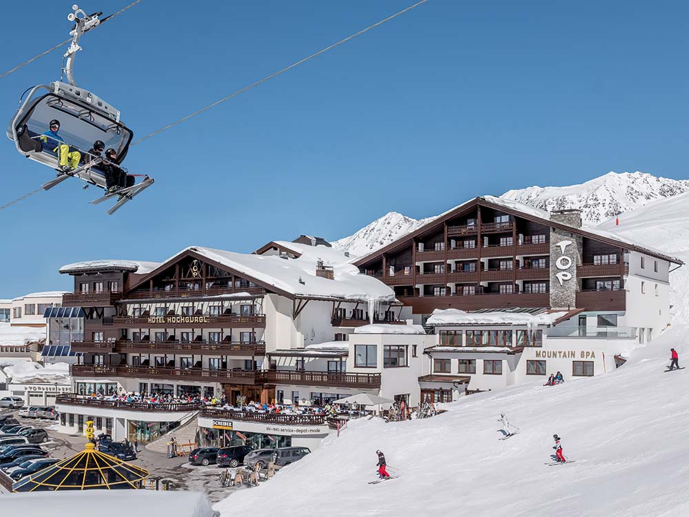 Best for ski-in and ski-out TOP Hotel Hochgurgl